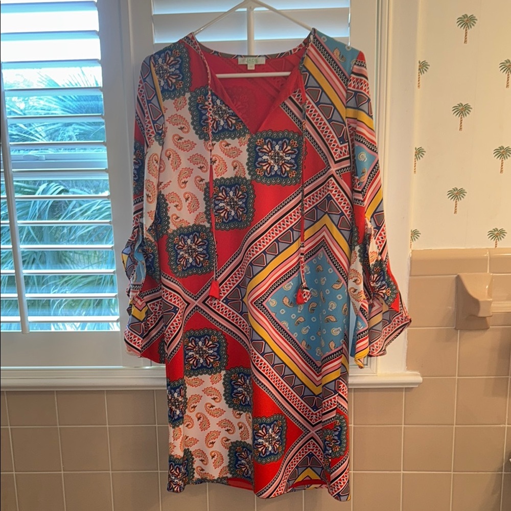 Bohemian Paisley Patchwork Dress